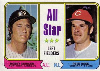 All-Star Left Fielders (Bobby Murcer / Pete Rose)
