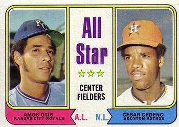 All-Star Center Fielders (Amos Otis / Cesar Cedeno)