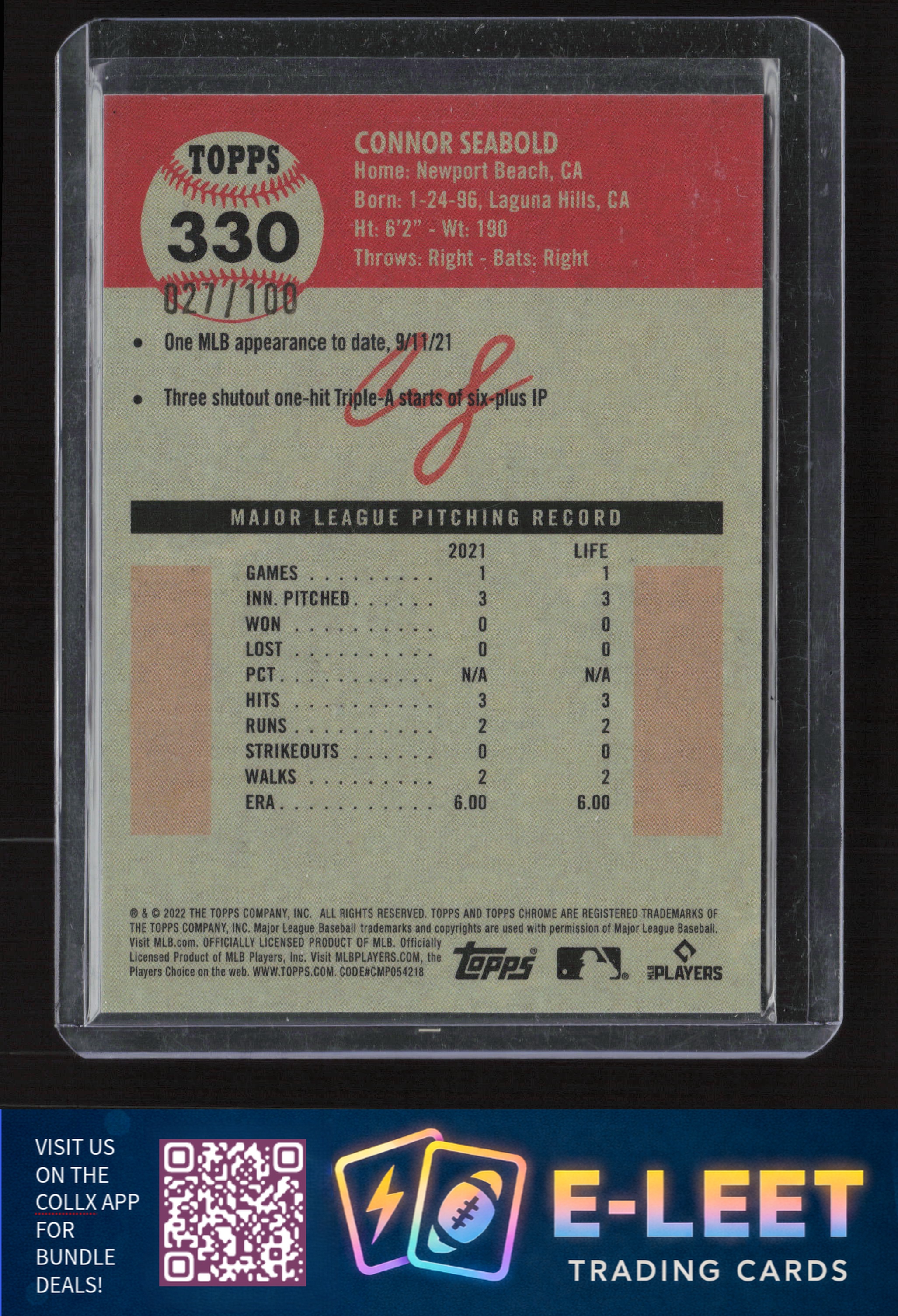 Card back