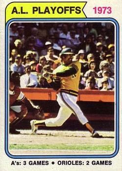 1973 A.L. Playoffs ALCS