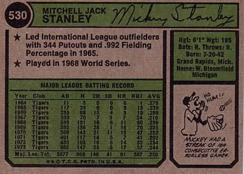 Card back
