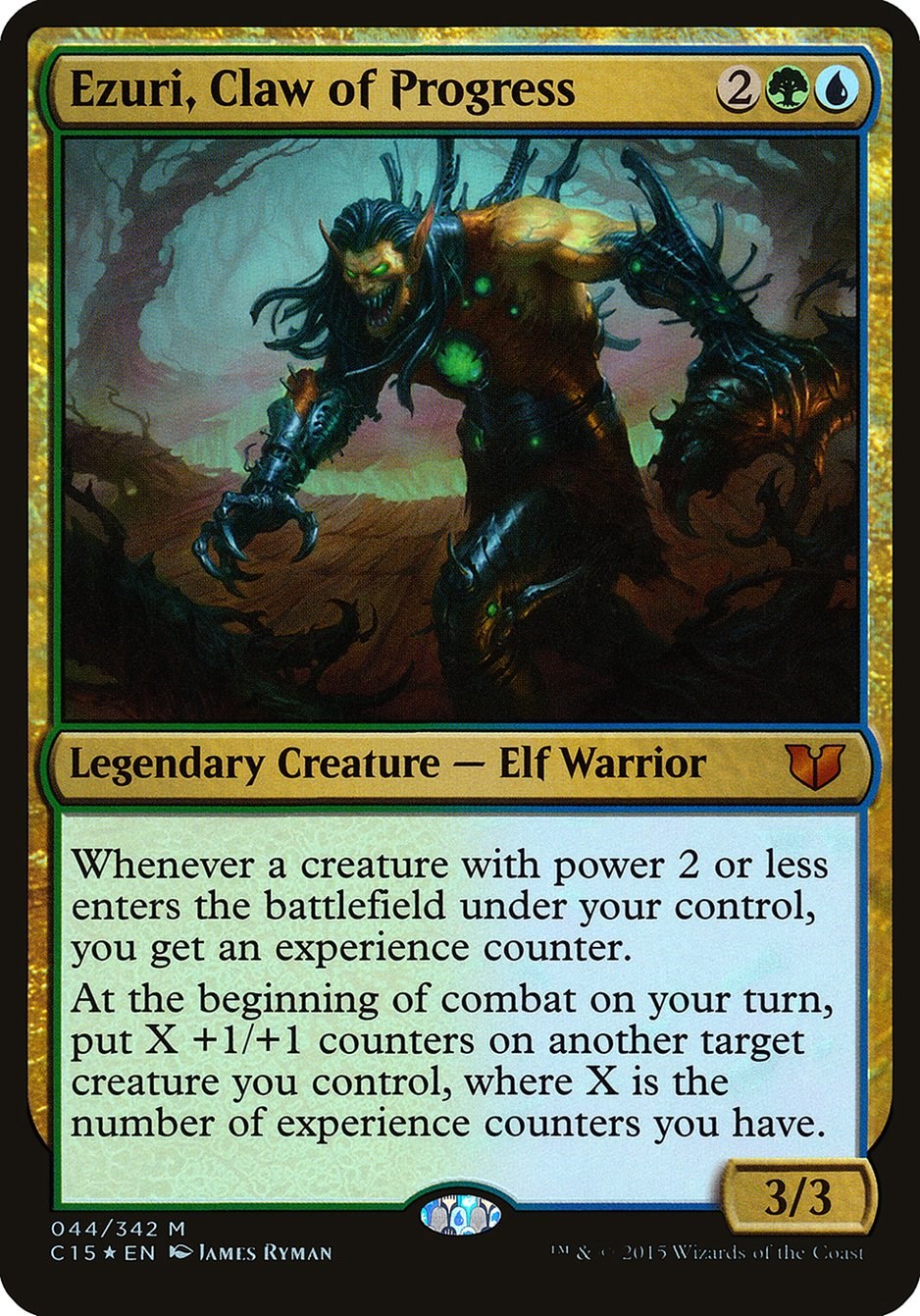 Ezuri, Claw of Progress (Commander 2015)