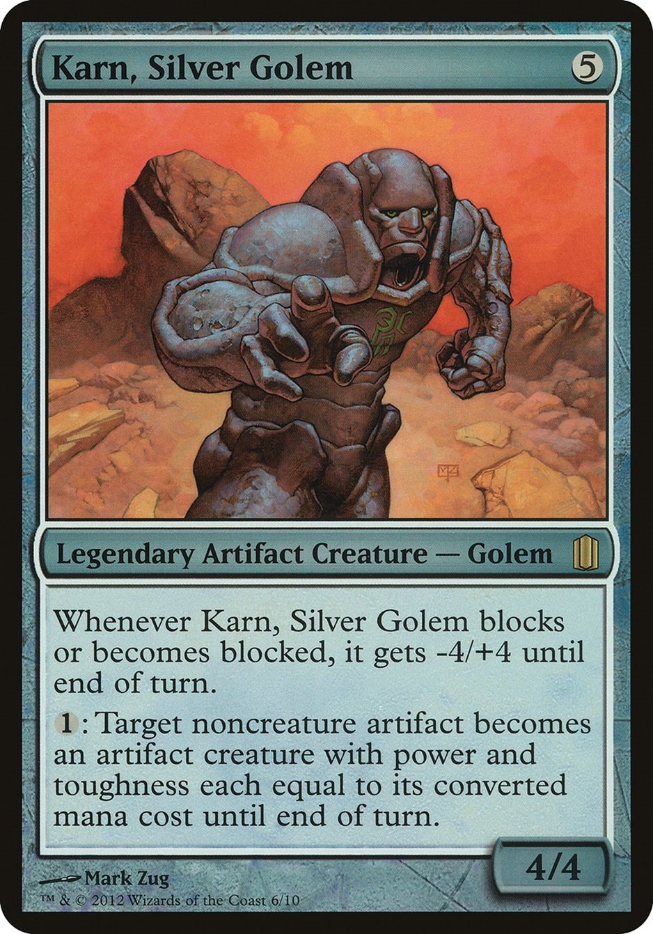 Karn, Silver Golem (Commander's Arsenal)