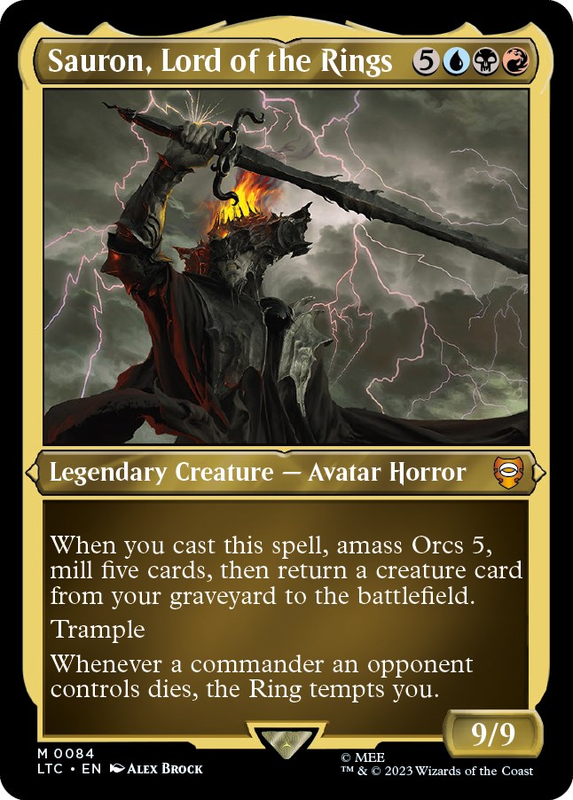 Sauron, Lord of the Rings (Display Commander)