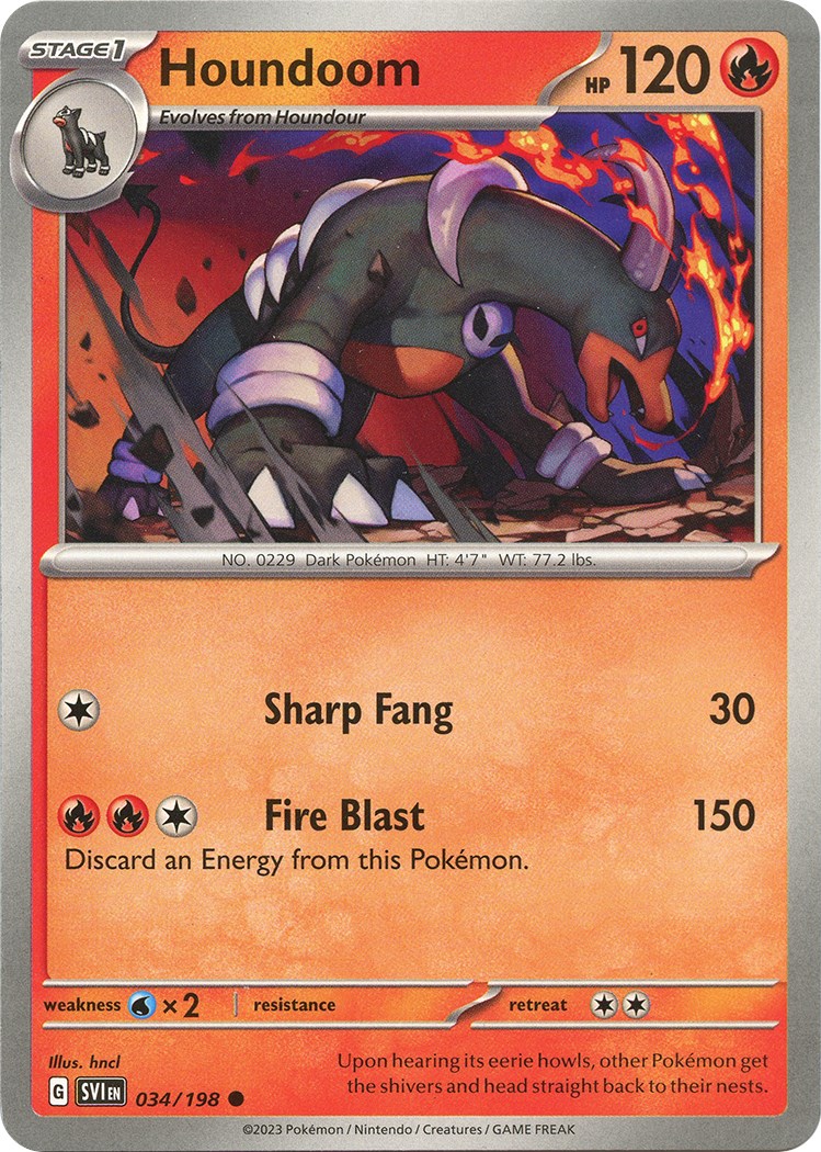 #034/198 Houndoom