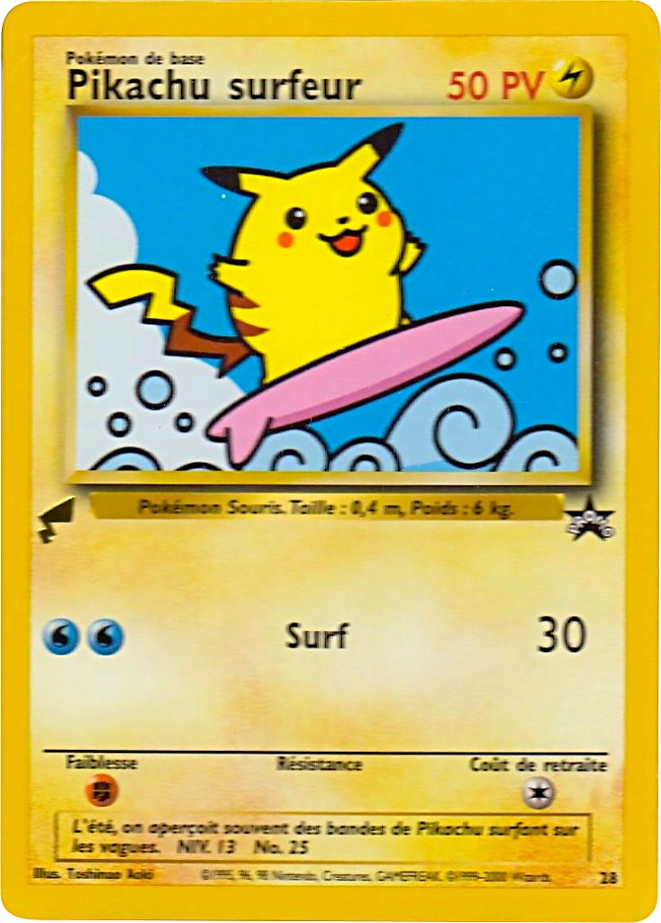 #28 Pikachu (Surfing)