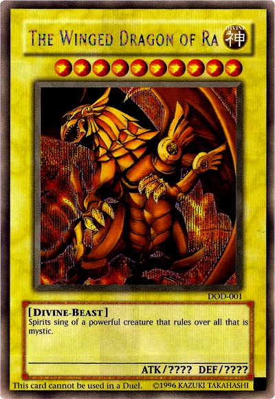 #DOD-001 The Winged Dragon of Ra