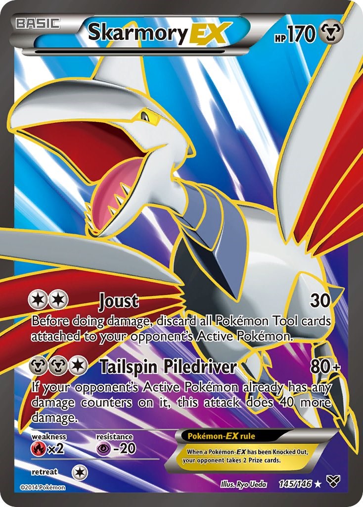#145/146 Skarmory EX (145 Full Art)
