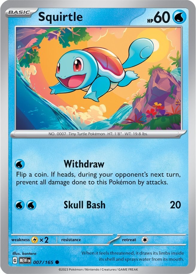 #007/165 Squirtle