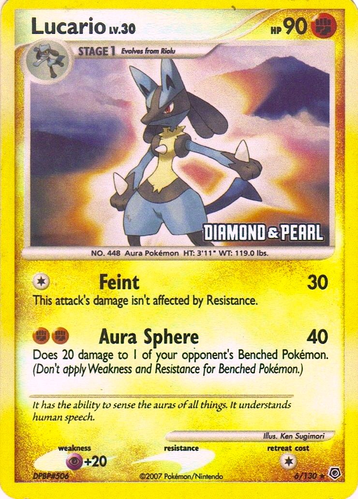 #006/130 Lucario