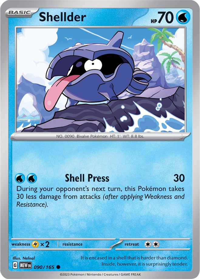 #090/165 Shellder