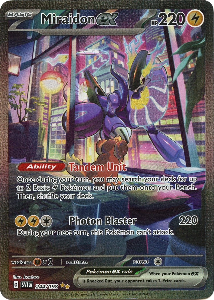 #244/198 Miraidon ex