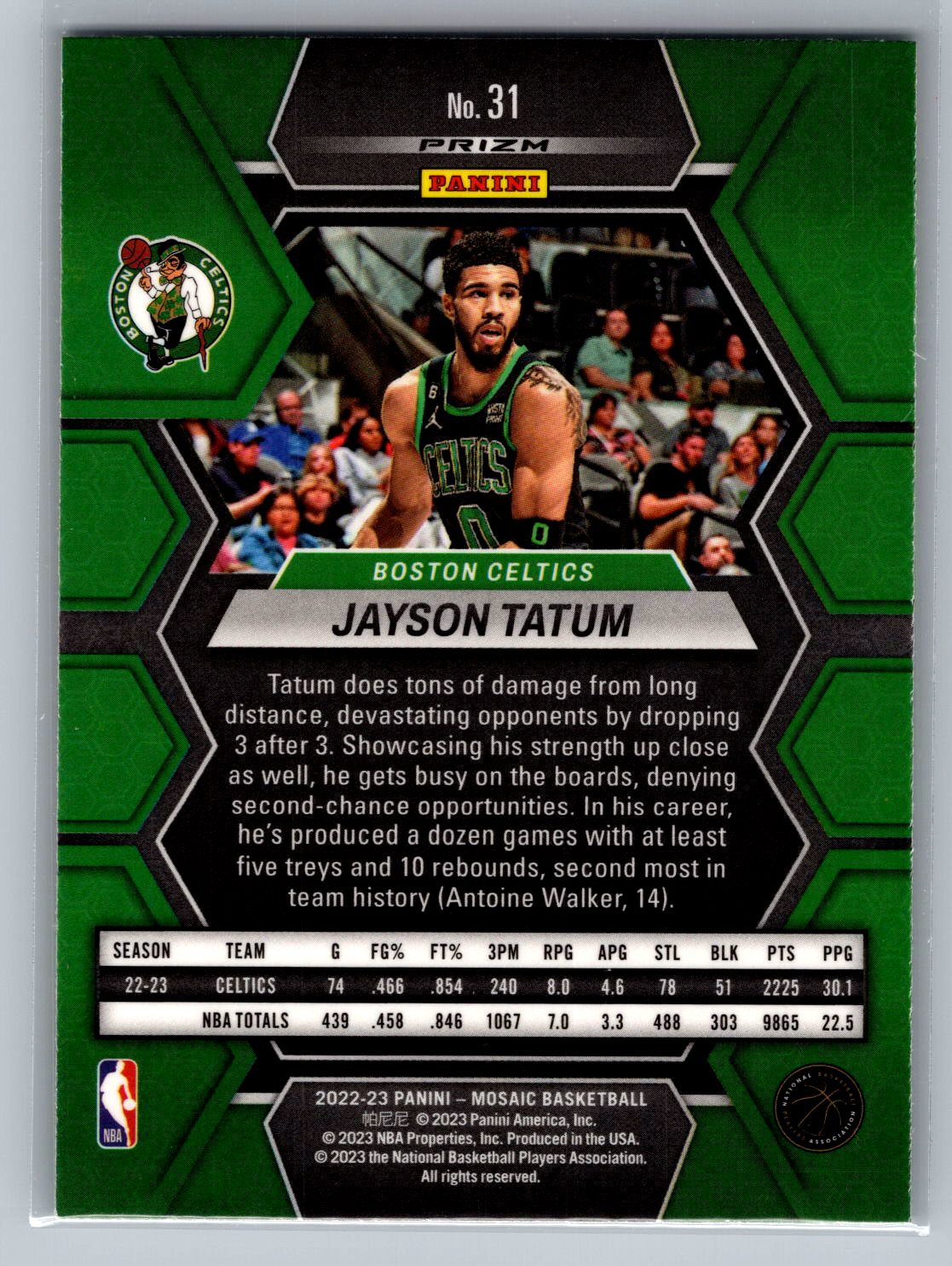 Card back