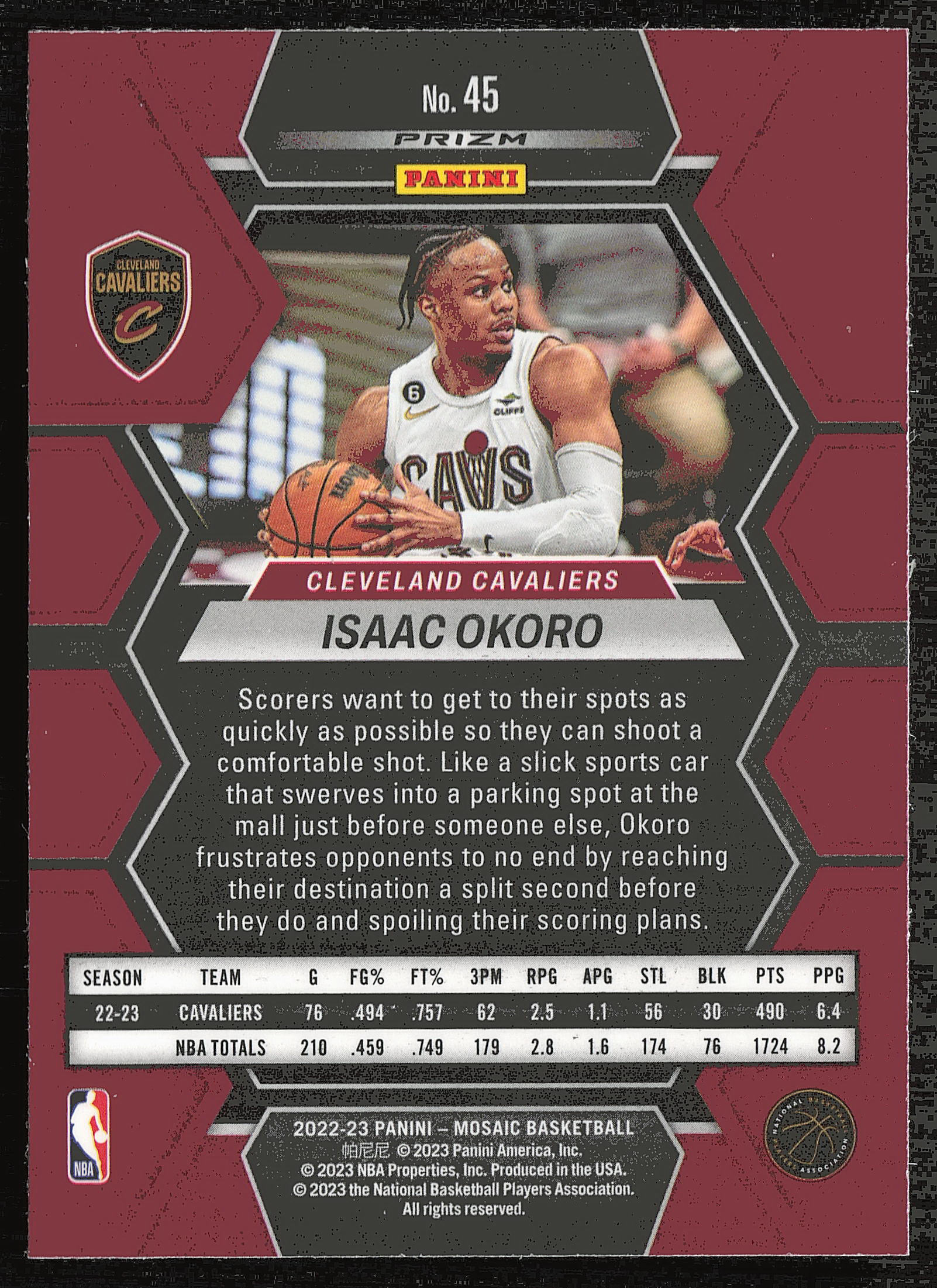 Card back
