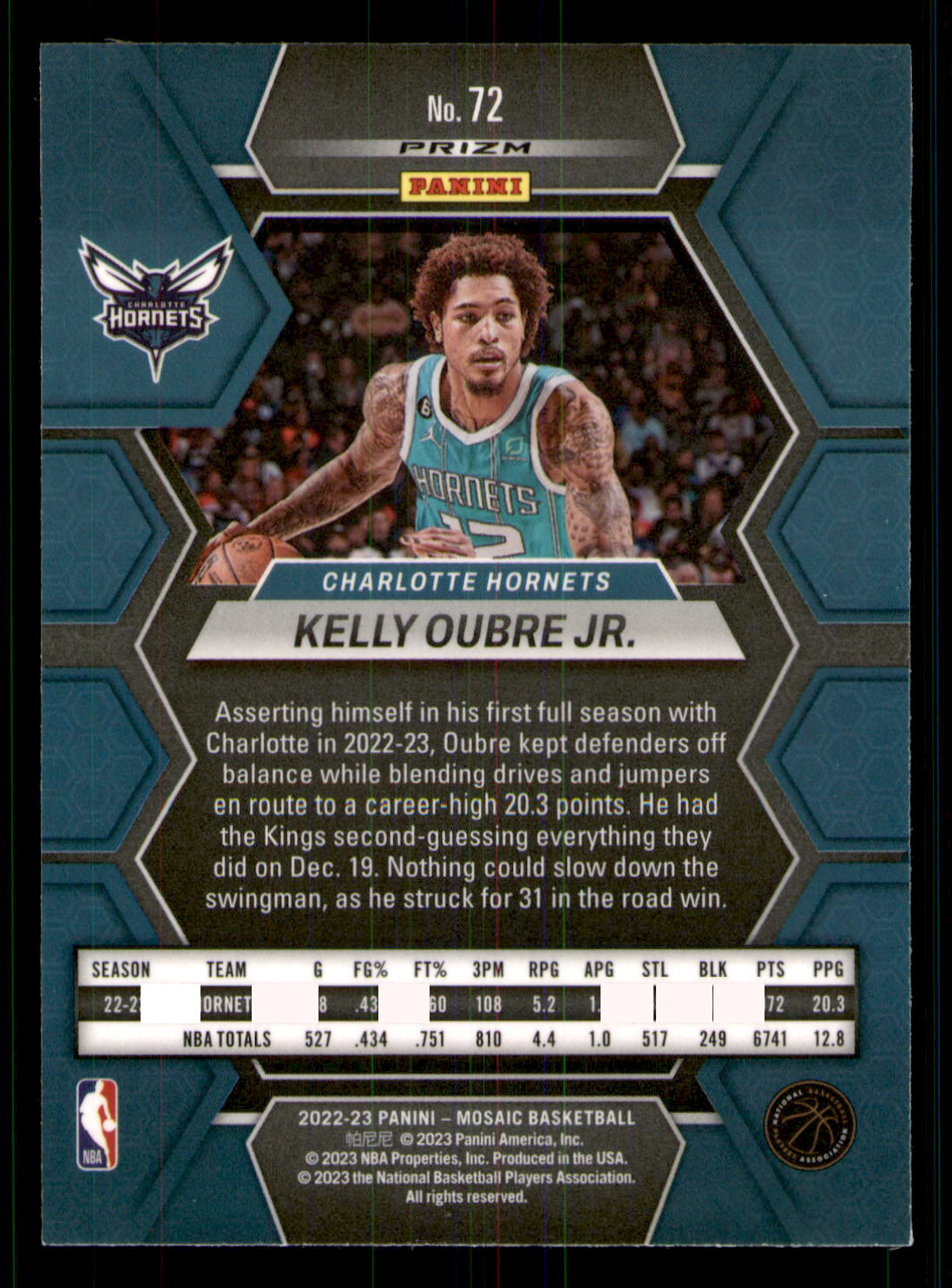 Card back