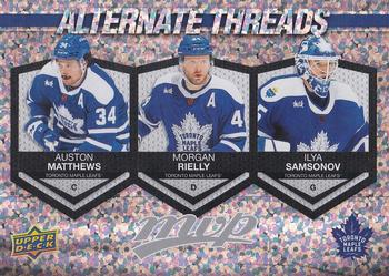 Auston Matthews / Morgan Rielly / Ilya Samsonov 