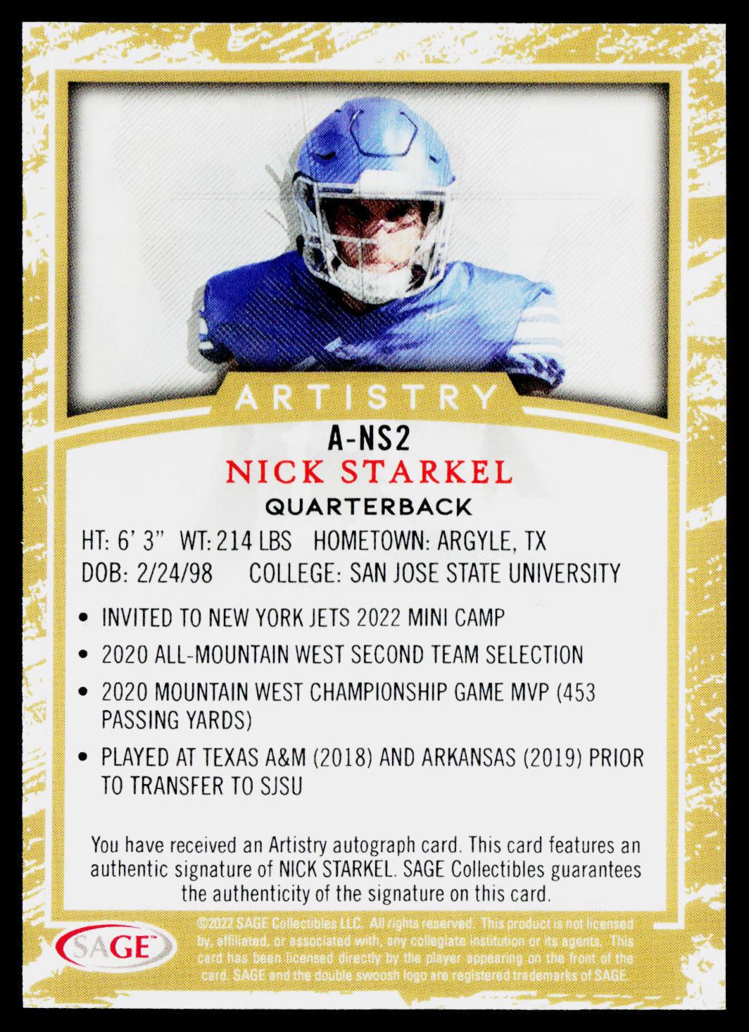 Card back