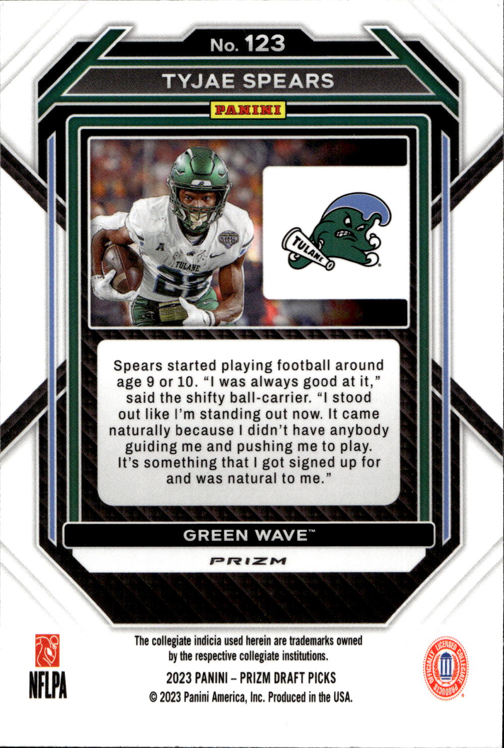 Card back
