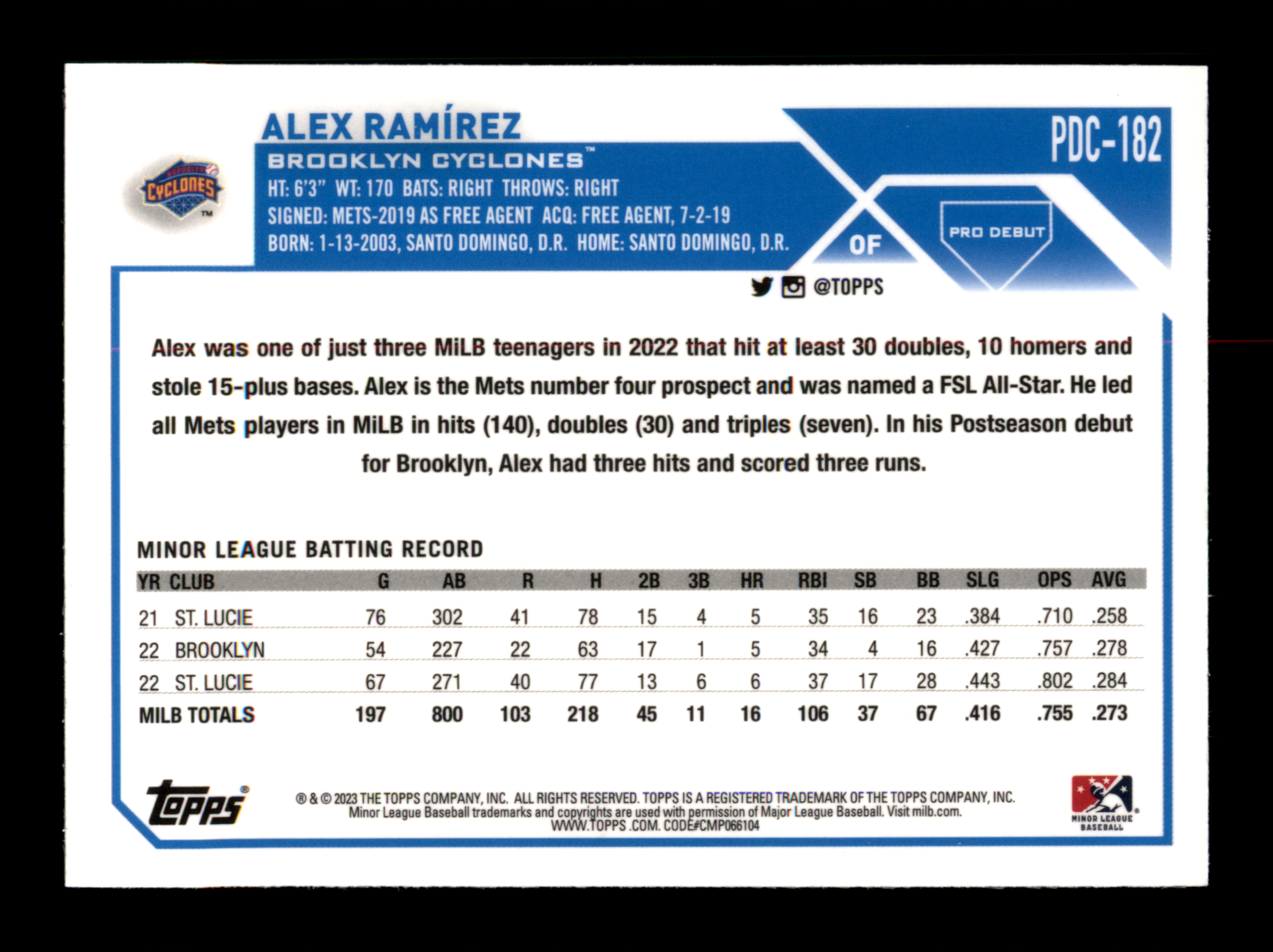 Card back