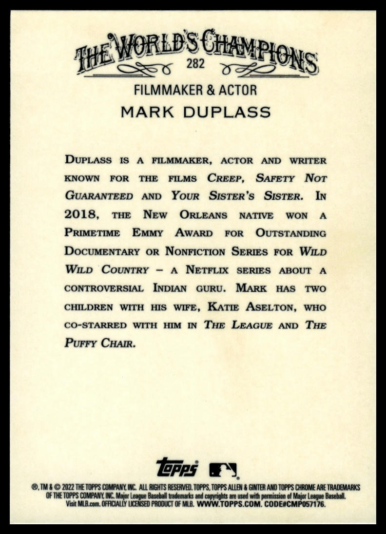 Card back