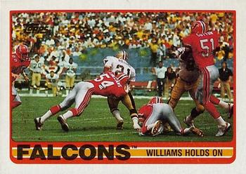 Falcons Team Leaders (Williams Holds On)