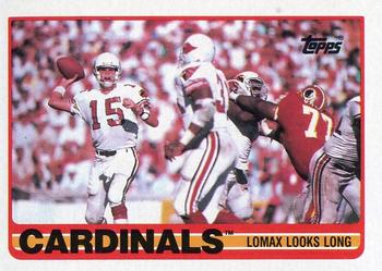 Cardinals Team Leaders (Lomax Looks Long)