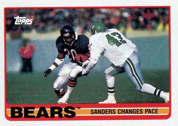 Bears Team Leaders (Sanders Changes Pace)