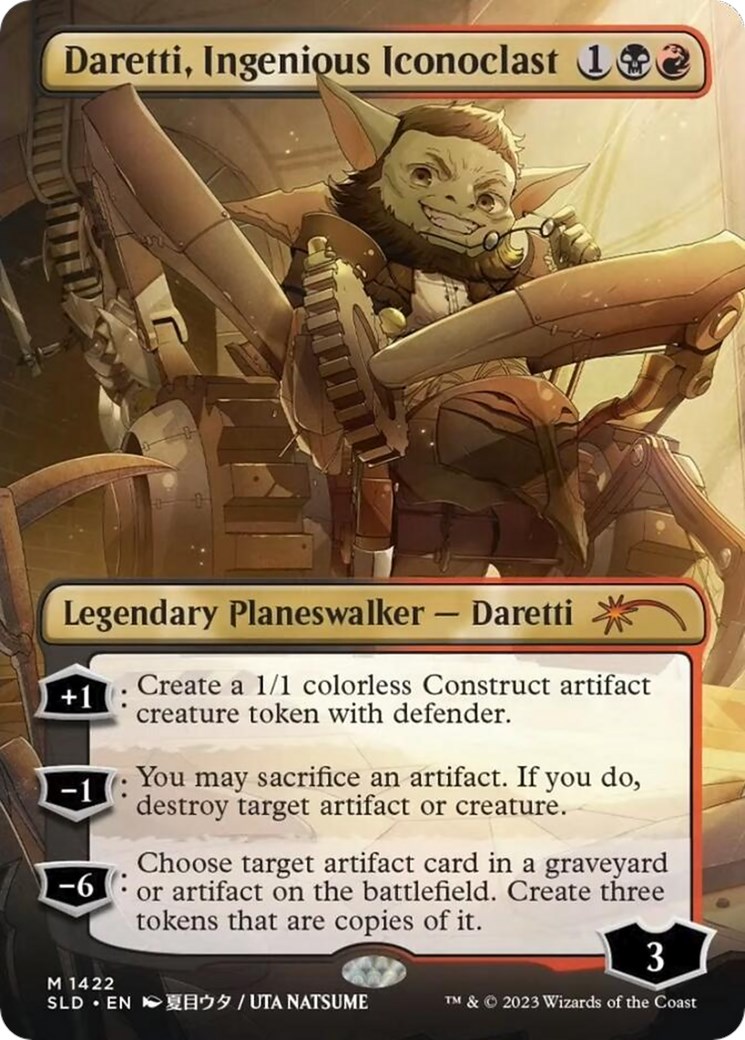 Daretti, Ingenious Iconoclast (Rainbow Foil)