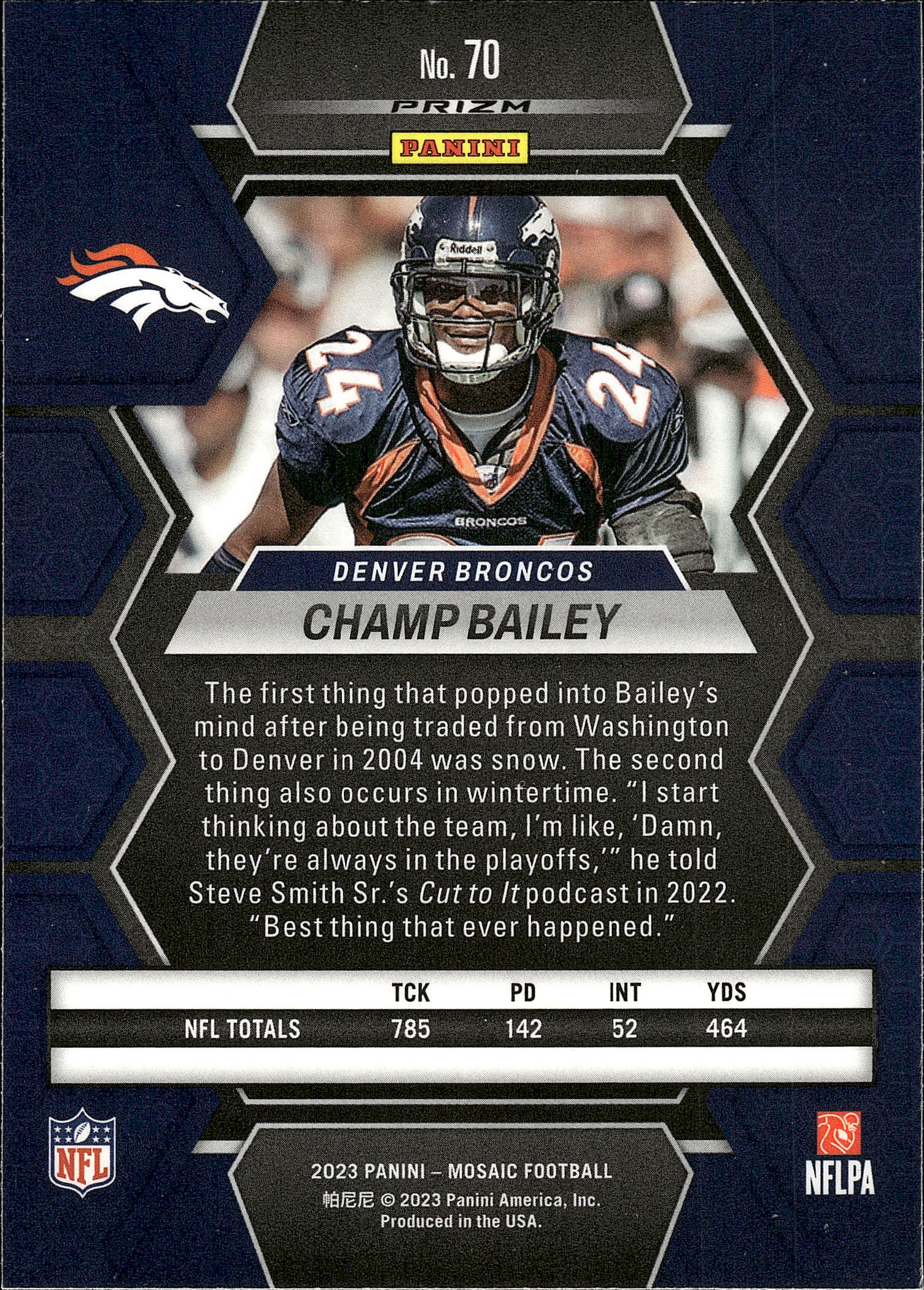 Card back