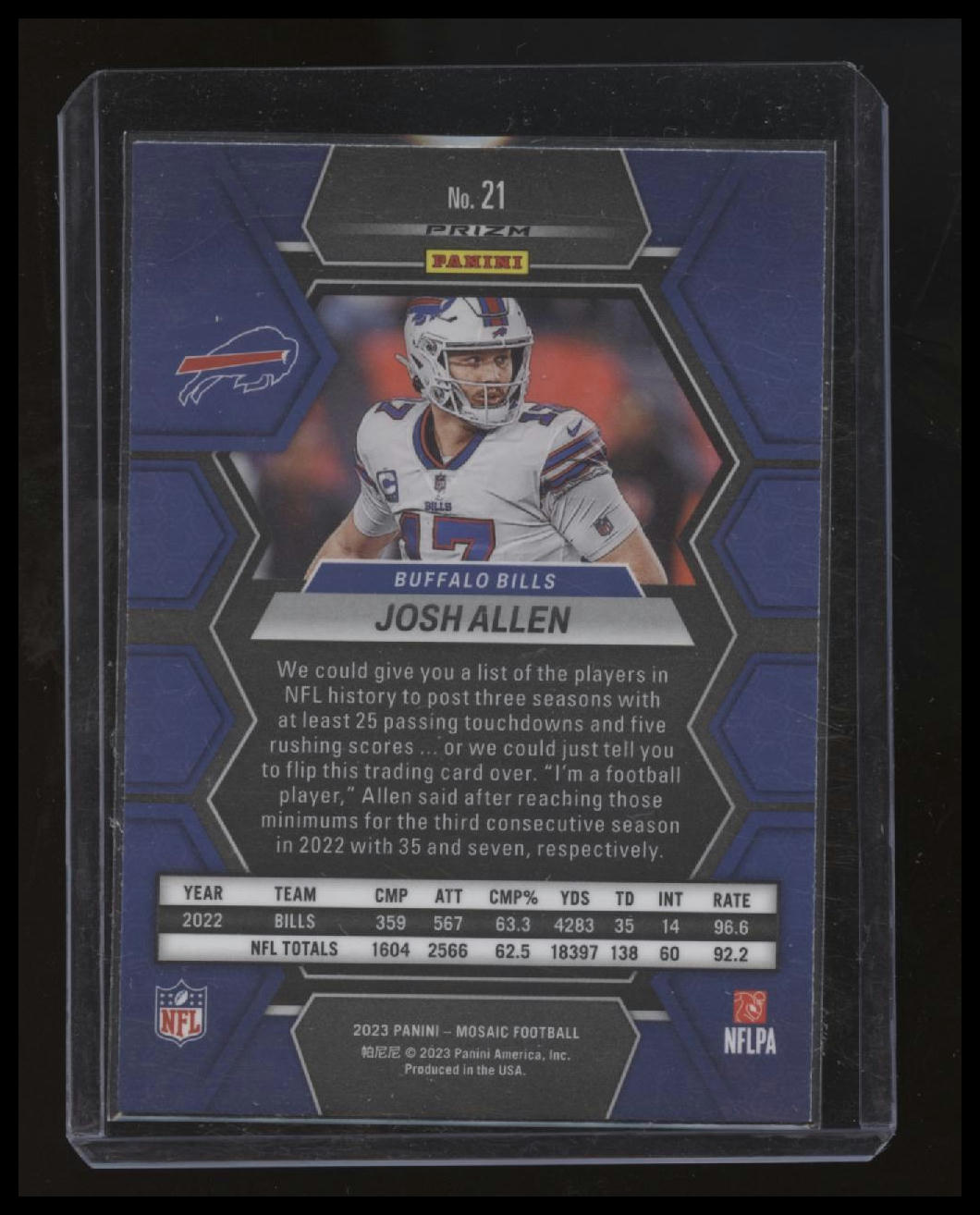 Card back