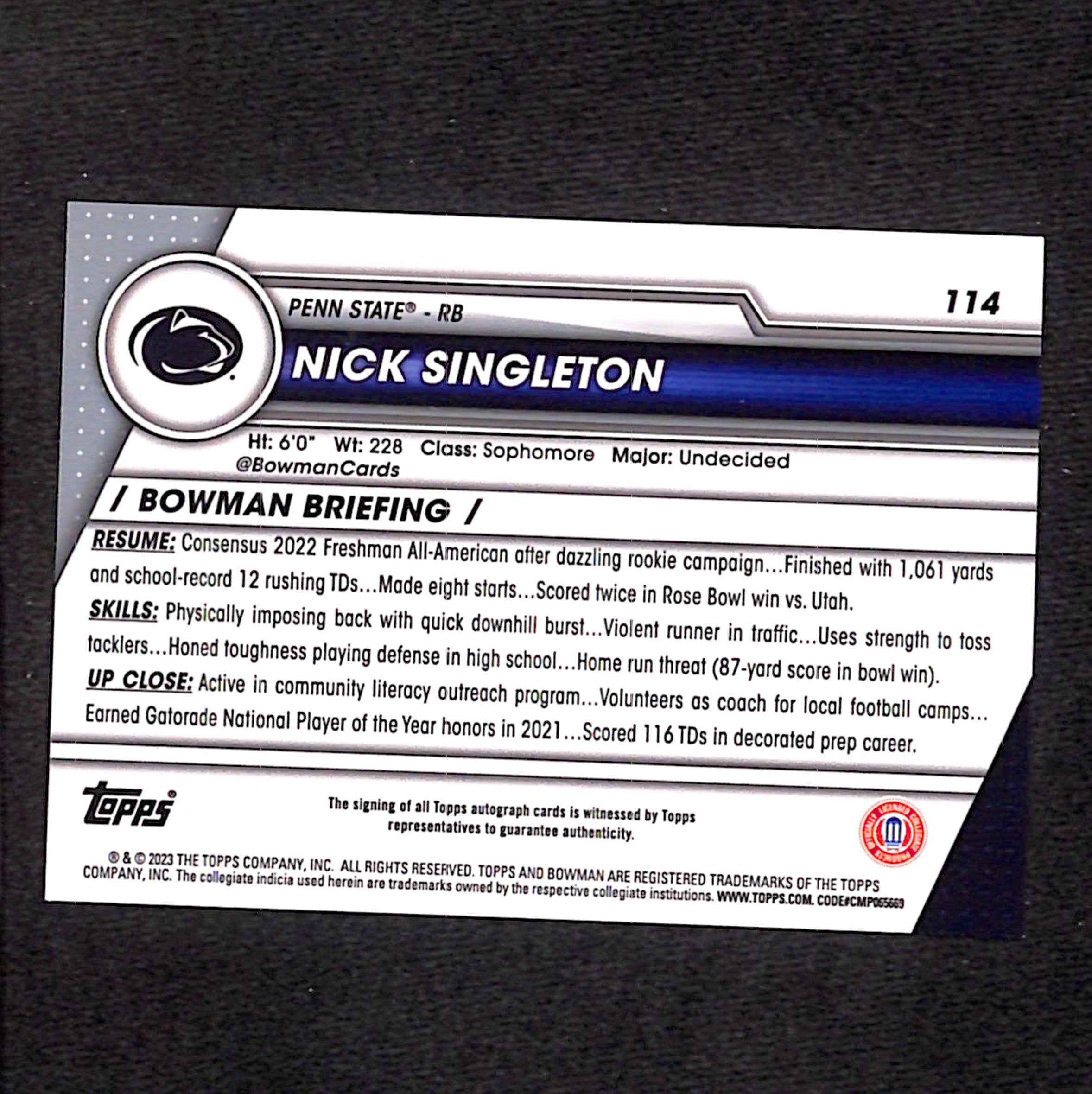 Card back