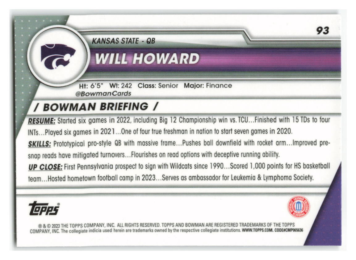 Card back