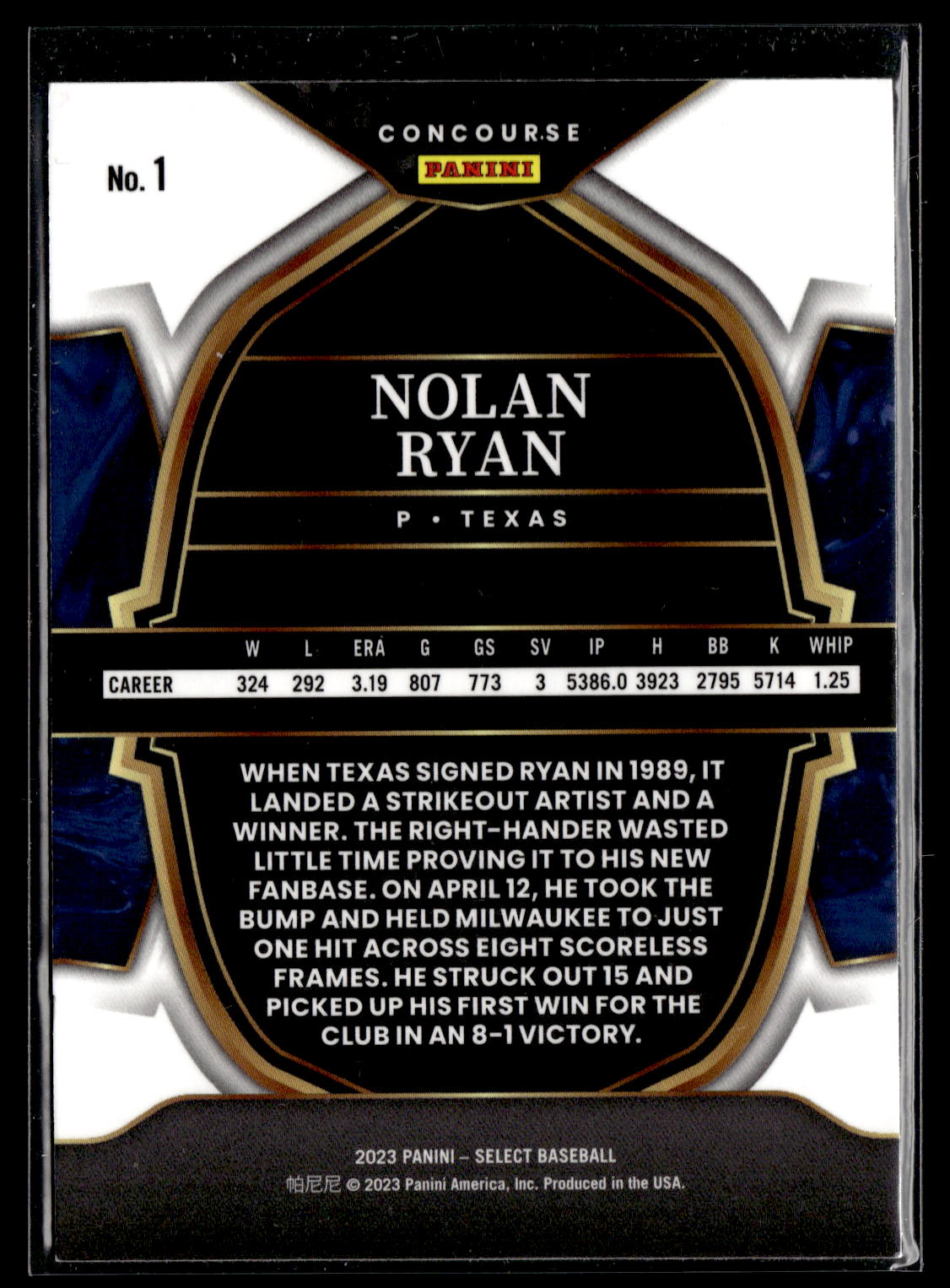 Card back