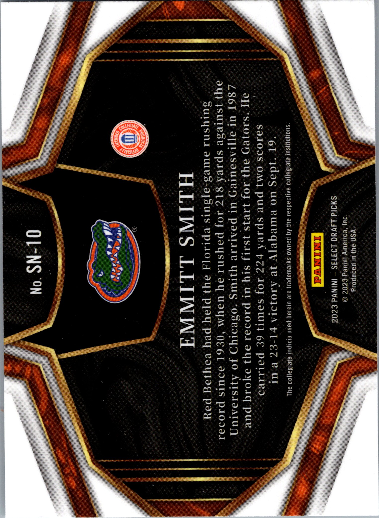 Card back