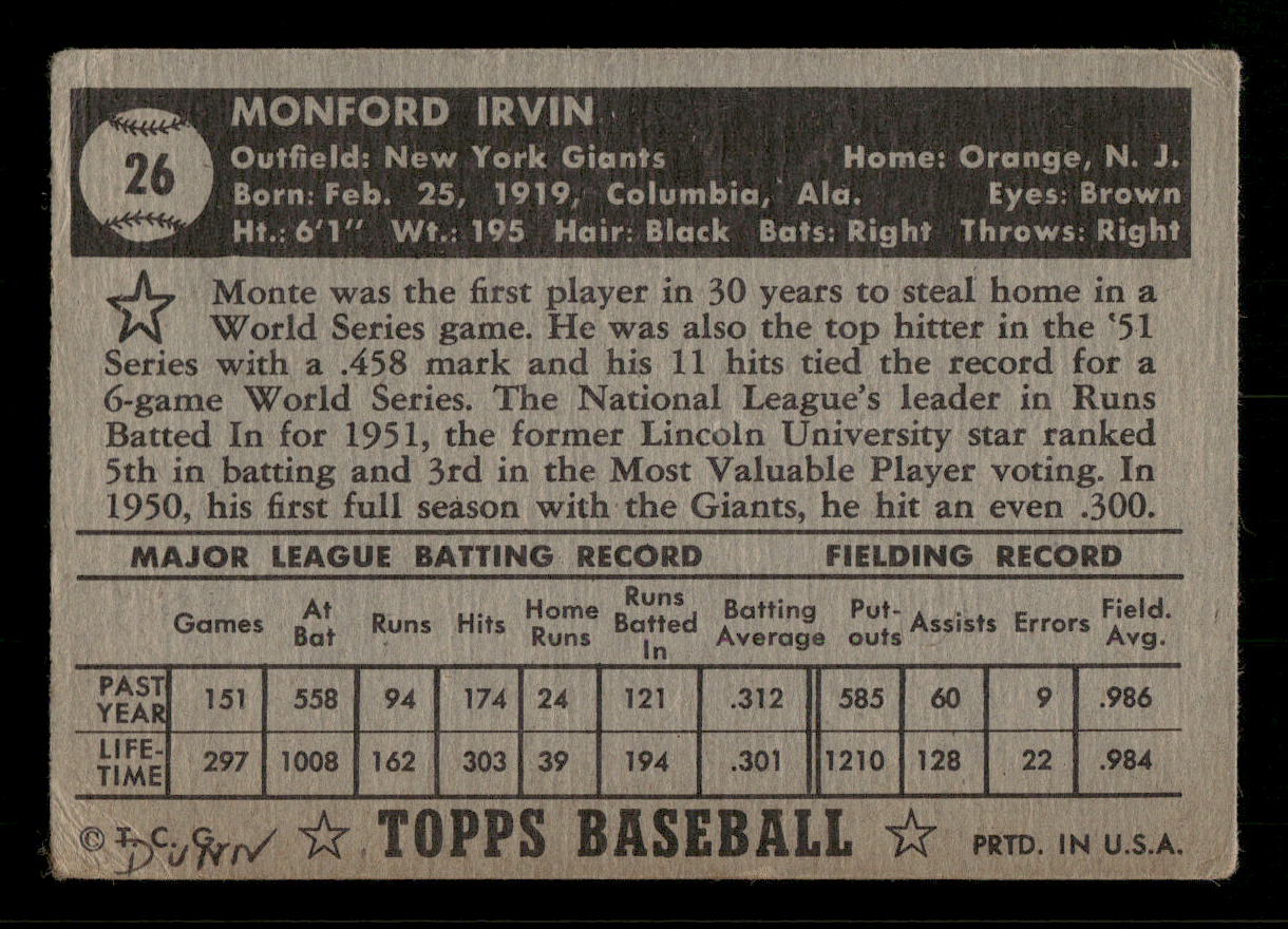 Card back