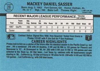 Card back