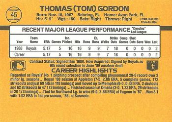 Card back