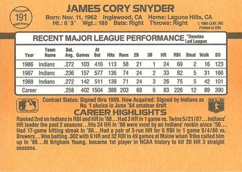 Card back