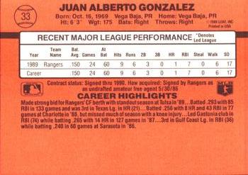 Card back
