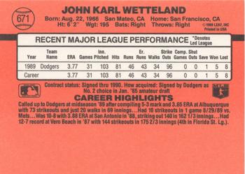 Card back