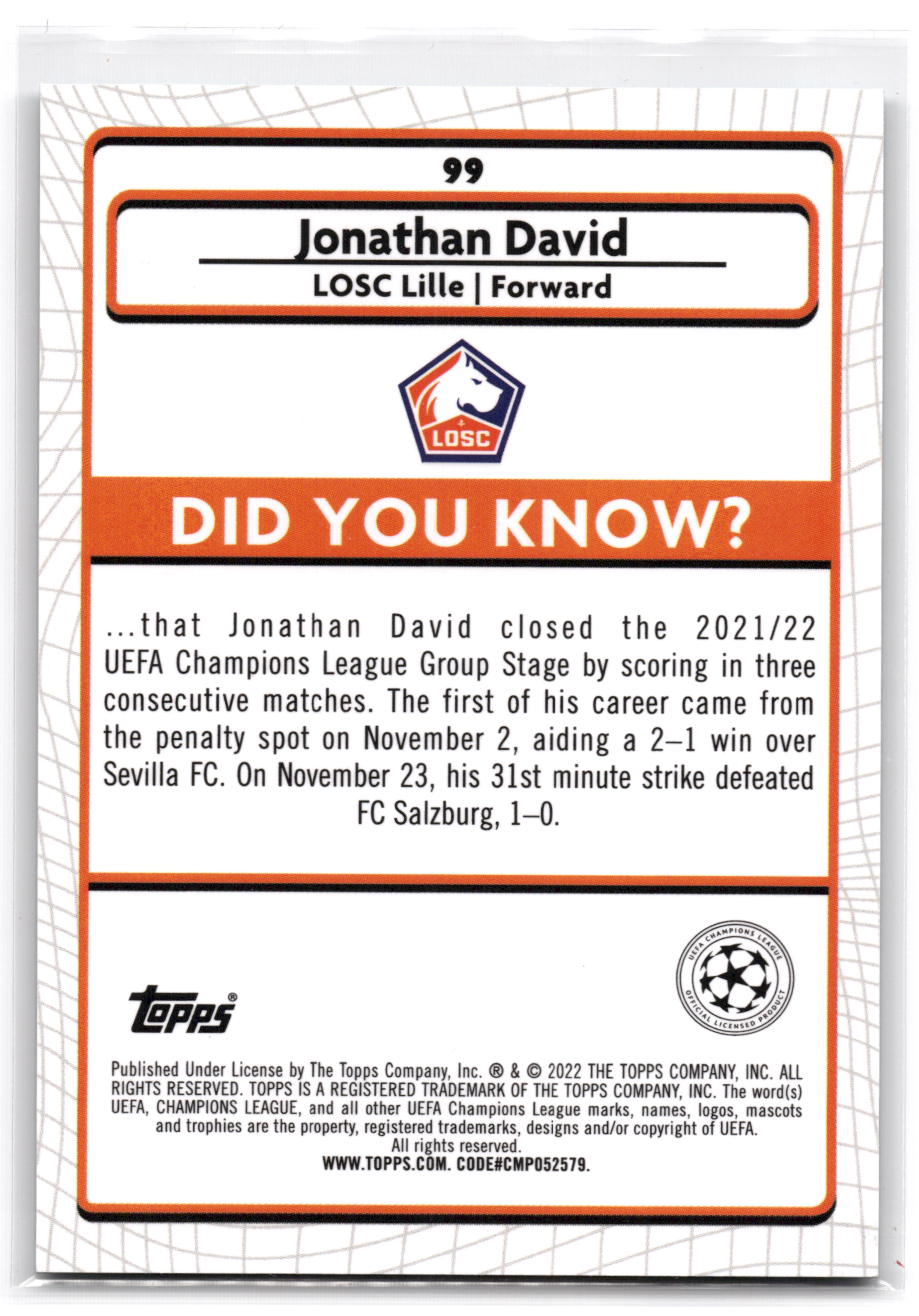 Card back
