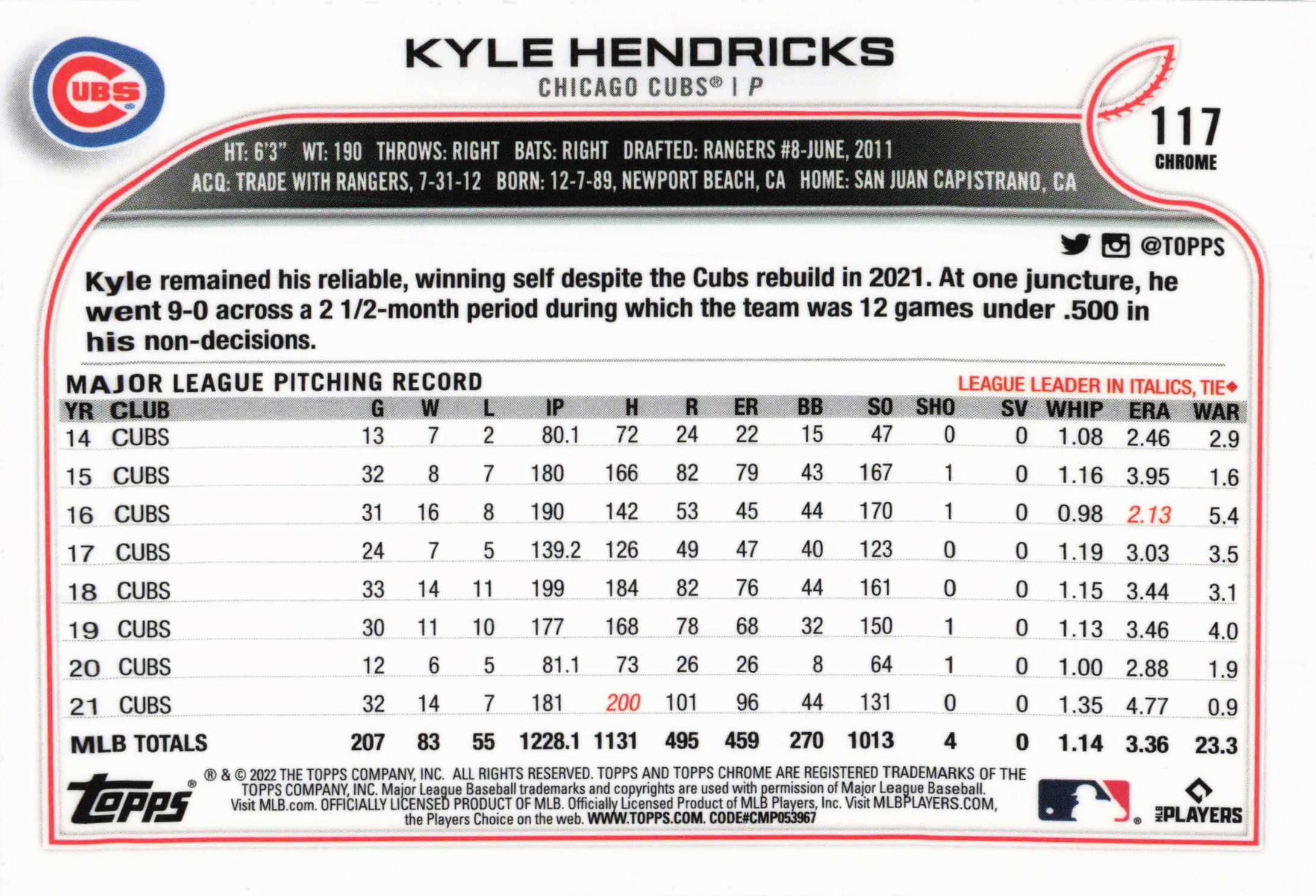 Card back