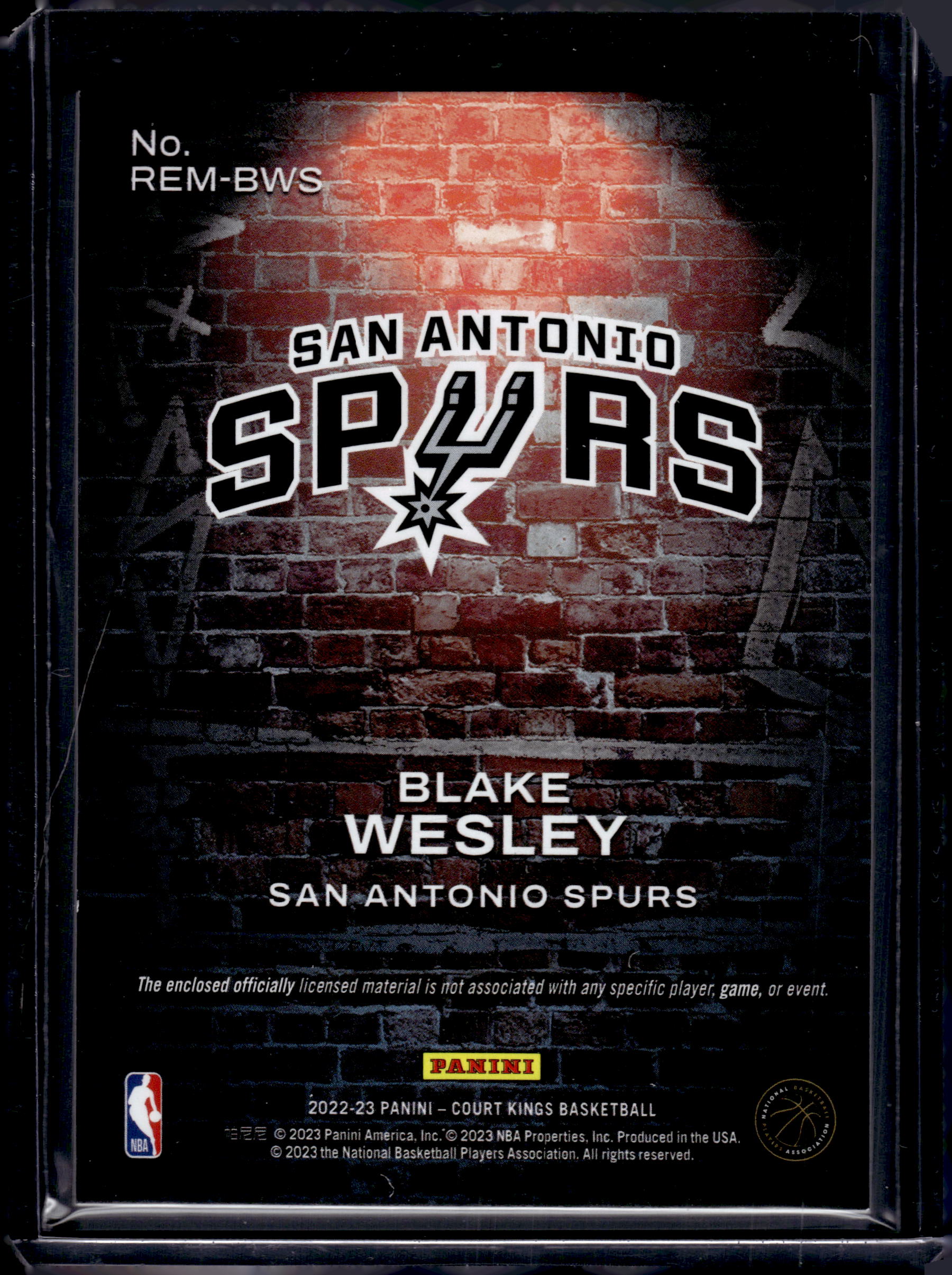 Card back