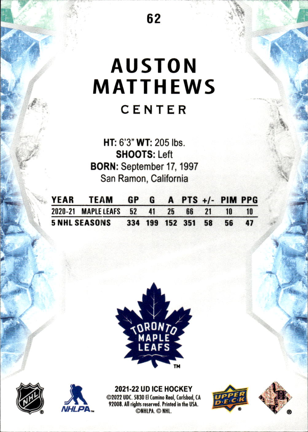 Card back