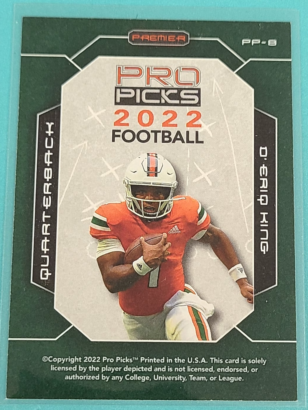 Card back