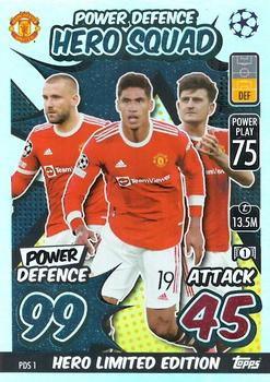 Luke Shaw / Raphaël Varane / Harry Maguire 