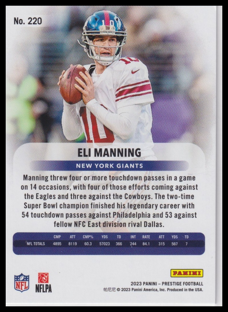 Card back