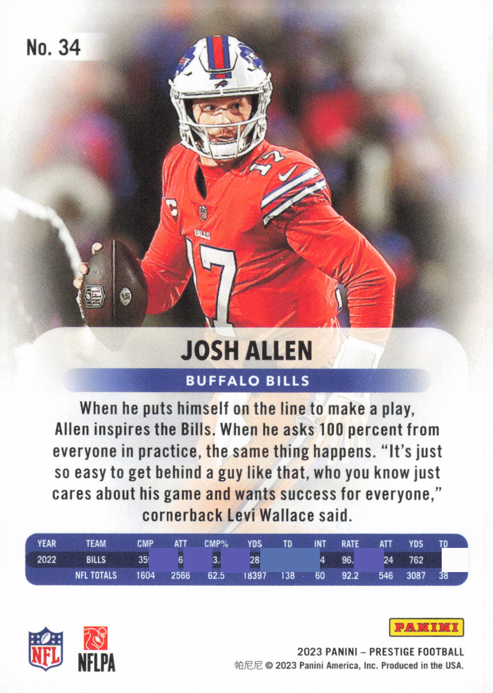 Card back
