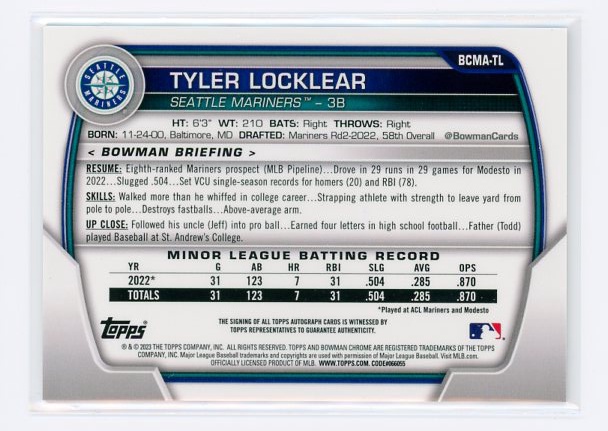 Card back