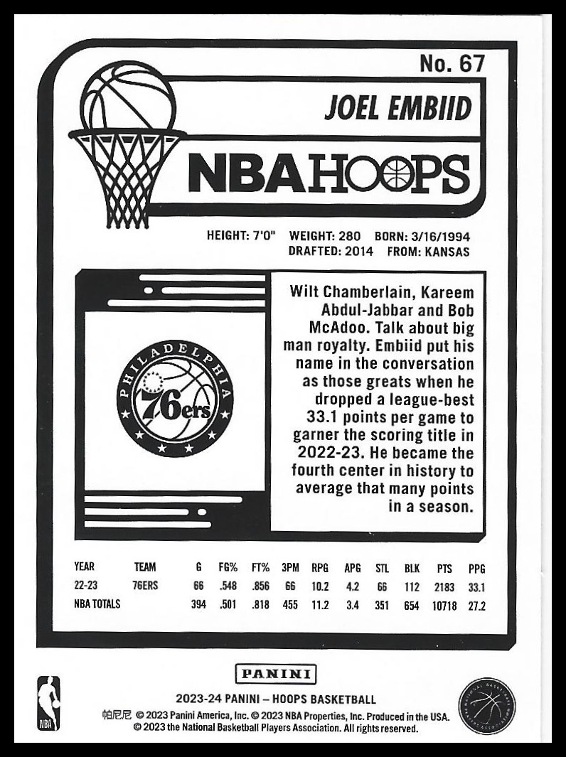 Card back